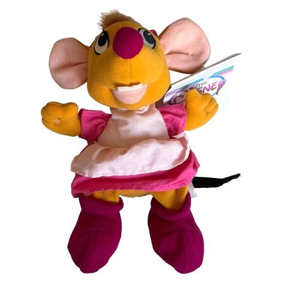 The Disney Store Suzy Mouse Cinderella Mini Bean Bag Plush - Picture 1 of 9